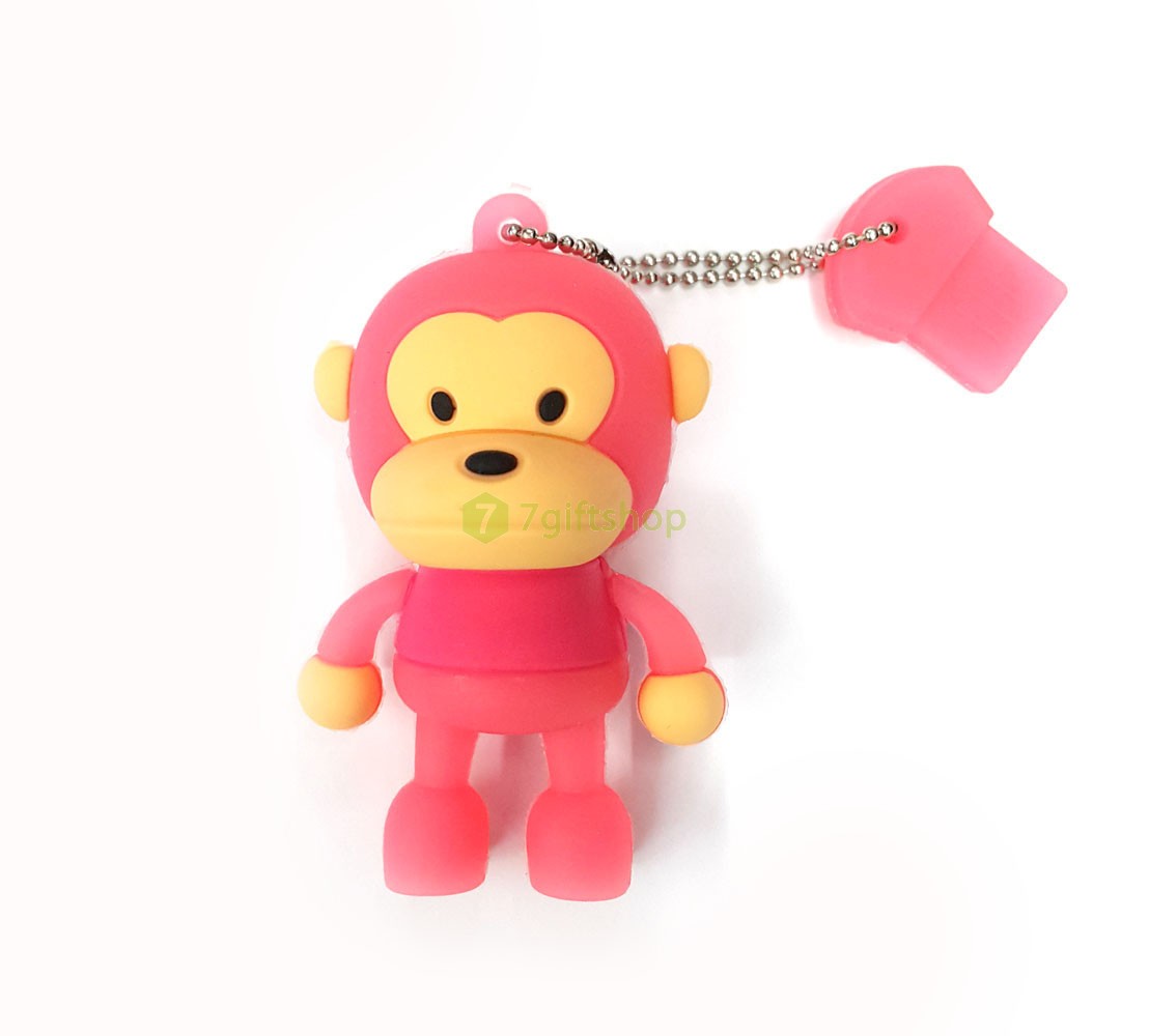 Usb Lưu Trữ Khỉ Con (Hồng)