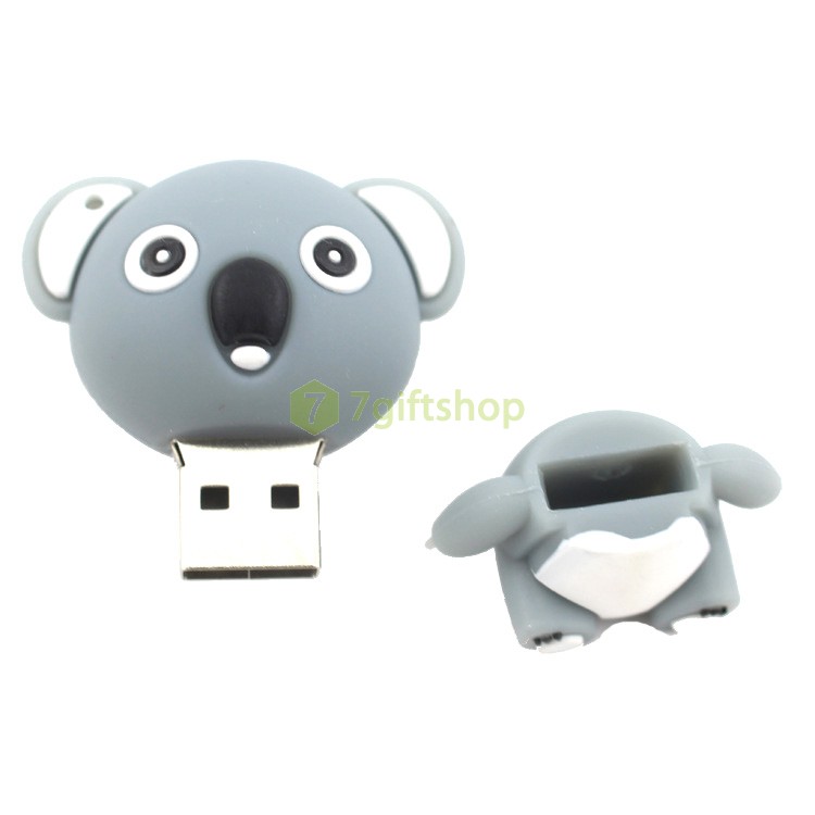 USB Lưu Trữ Gấu Trúc (Xám)