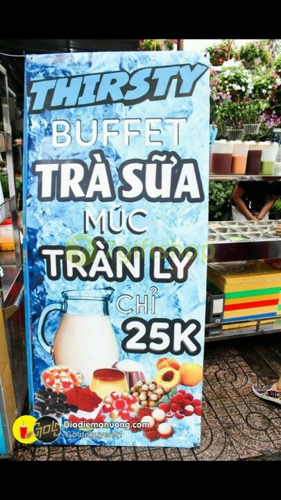 Banner Trà Sữa Kệ Chữ X 