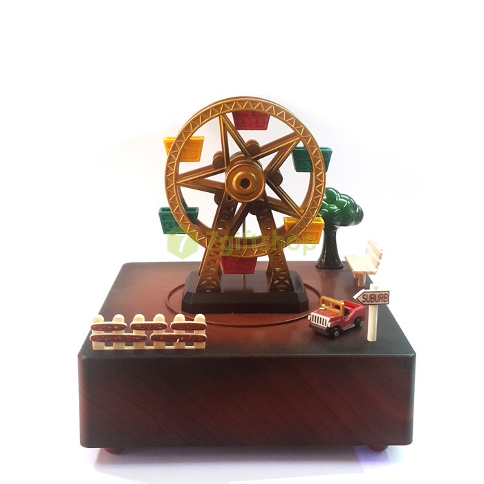 Hộp Nhạc Đu Quay Bánh Xe  YL2024