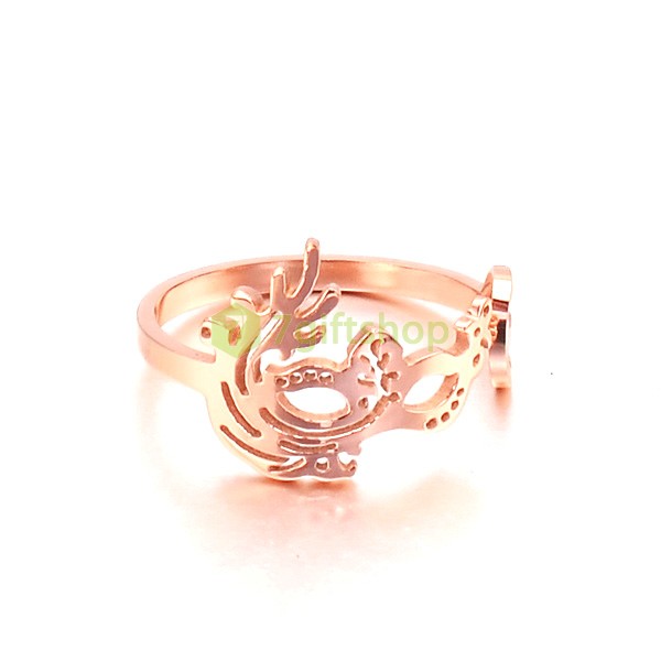 Nhẫn Inox Mạ Vàng JZ004