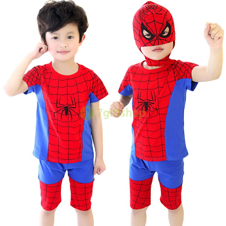 Quần Áo Người Nhện (Spider Man) Loại Tốt 
