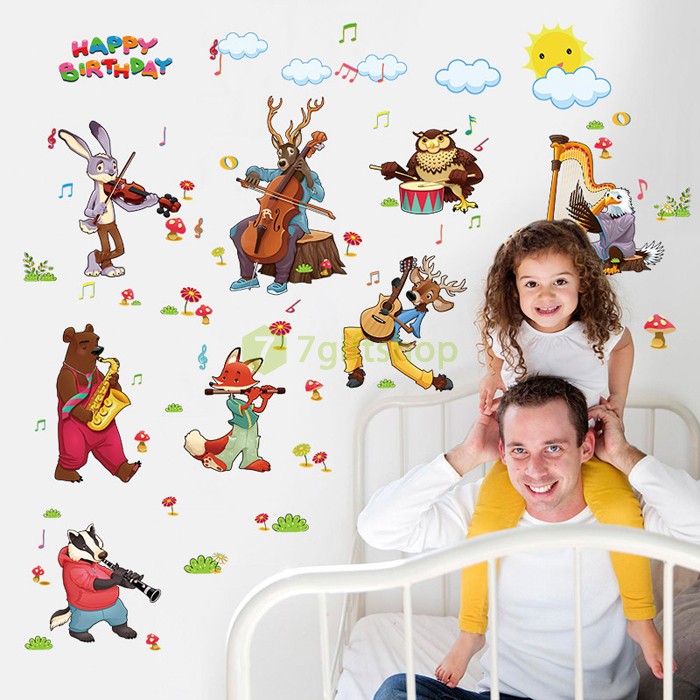 Decal Dán Tường Trang Trí Phòng SK9058