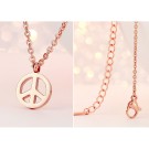 Dây Chuyền Inox Mạ Vàng 10079