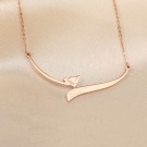 Dây Chuyền Inox Mạ Vàng 10095