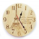 Đồng Hồ Treo Tường Gỗ Phong Cách Paris (DH7GS-210)