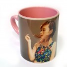 In Hình Lên Ly Sứ (Quai Trái Tim Lòng 7 Màu)