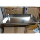 Khay Inox 1/1 Đựng Thạch Topping, Đựng Thực Phẩm, Đựng Kem