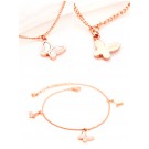 Lắc Chân Inox Mạ Vàng 60030