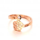 Nhẫn Inox Mạ Vàng JZ002