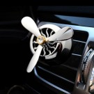  Quạt Sáp Thơm Cài Cửa Gió Trên Xe Hơi Màu Inox