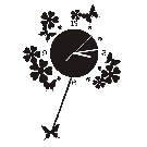 Đồng Hồ Treo Tường Bướm Mai (DH7GS-201)