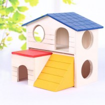 Nhà Gỗ 2 Tầng Cho Hamster