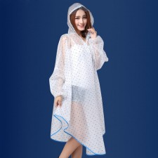 Áo Đi Mưa Kiểu Hàn Chấm Bi