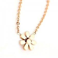 Dây Chuyền Inox Mạ Vàng X-018