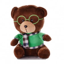 Thú Nhồi Bông Ghi Âm Gấu Mắt Kính  - GAC34 