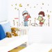 Chất liệu giấy decal dán tường: PVC Vinyl mỏng, hình ảnh trên decal không phai bạc mầu, chống thấm, chống rêu mốc, chống trầy xước.