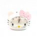 Đồng Hồ Báo Thức Hello Kitty LD802 (Nơ Hồng)