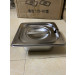 Khay Inox 1/6 Cao 6.5cm Nắp Khuyết